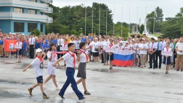O tabără internaţională pentru copii din Coreea de Nord, Songdowon, sancţionată de Regatul Unit cu privire la primirea unor copii ucraineni deportaţi în Rusia