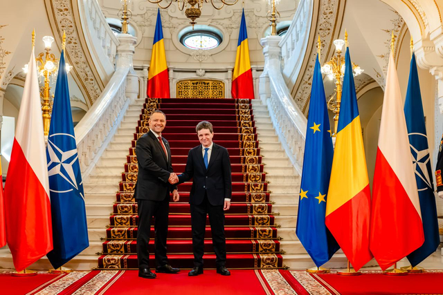 Summitul Formatului Bucureşti 9 – ”Delivering More for Transatlantic Security”, la Palatul Cotroceni / Nicuşor Dan şi preşedintele Poloniei, Karol Nawrocki, prezidează lucrările / Secretarul general al NATO şi Volodimir Zelenski iau parte la eveniment
