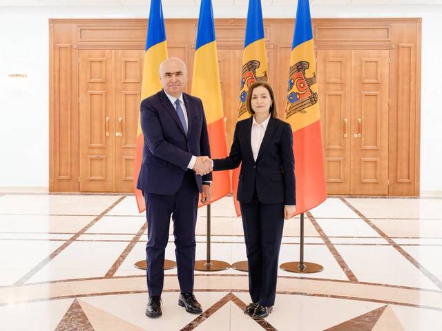 Guvern: Securitatea regională, parcursul european al Republicii Moldova, cooperarea bilaterală şi reforma administraţiei publice locale, principalele teme abordate de premierul interimar Ilie Bolojan, la Chişinău