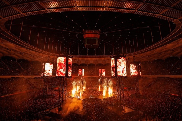 Metallica a adus turneul mondial M72 la Bucureşti/ Concertul a doborât două recorduri