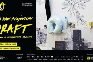 Curatorarea Agnès Violeau, în dialog despre practicile artei contemporane în spaţiul public cu Lia şi Dan Perjovschi, la ARCUB – Hanul Gabroveni