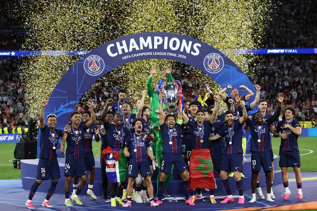 Finala Ligii Campionilor: Vitinha, omul meciului / PSG a primit trofeul