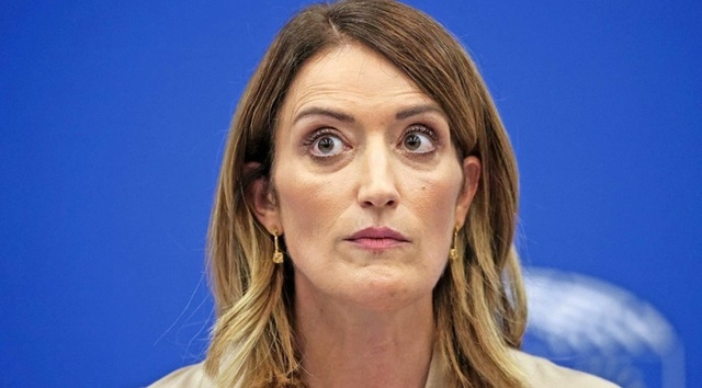 Roberta Metsola transmite poporului român ”întreaga solidaritate” a Parlamentului European după căderea unei drone ruseşti în România. ”Europa este unită împotriva escaladării Rusiei”