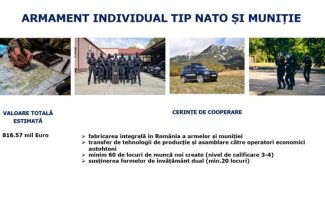 Sistemul de armament individual (SAI) de 816,6 mil euro – Din şapte companii selectate iniţial, câştigătoare este a opta / Ce spun autorităţile şi care sunt cerinţele SAFE