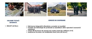 Sistemul de armament individual (SAI) de 816,6 mil euro – Din şapte companii selectate iniţial, câştigătoare este a opta / Ce spun autorităţile şi care sunt cerinţele SAFE