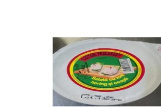 Lot de salată de icre cu hering şi ceapă, rechemat de la consumatori după ce a fost detectată prezenţa bacteriei Listeria monocytogenes