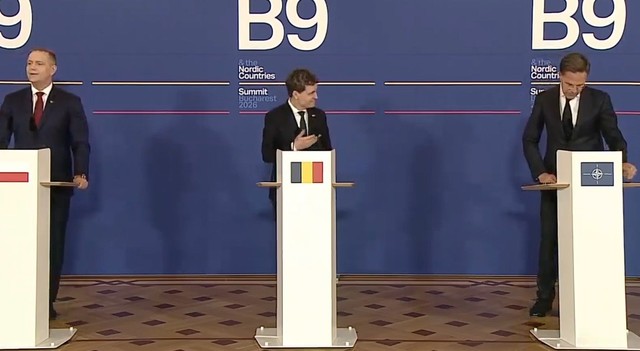 Traian Băsescu, după Summitul B9: Concluziile reflectă dezbaterile de până la summit, deci nimic nou sub soare/ Mesajul important – Groenlanda nu-i de dat /Toţi spun că Europa nu se poate apăra. Păi noi, europeni, suntem 450 de milioane, iar ruşii 140