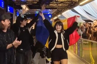 Alexandra Căpitănescu, primită cu aplauze pe Aeroportul Otopeni: A fost o experienţă extraordinar de frumoasă dar şi foarte grea / Suntem câştigătorii inimilor şi asta e mai important decât nişte note