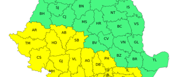 Averse torenţiale, grindină, vijelii şi răcire accentuată a vremii sâmbătă şi duminică, în aproape jumătate de ţară/ Atenţionarea ANM pentru sudul Crişanei, Banat, Oltenia, Muntenia şi sud-vestul Transilvaniei