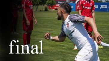 CS Dinamo a remizat cu CSC Şelimbăr, scor 1-1, în turul barajului de menţinere în Liga 2