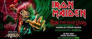 Program şi regulament de acces la concertul Iron Maiden de pe Arena Naţională