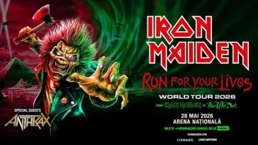 Program şi regulament de acces la concertul Iron Maiden de pe Arena Naţională