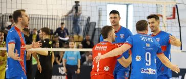 Volei masculin: Steaua Bucureşti, victorie cu SCM Zalău în meciul 3 al finalei pentru medalia de bronz a Diviziei A
