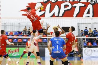 Volei masculin: Steaua Bucureşti – SCM Zalău, 2-2 la general, în finala mică a Diviziei A