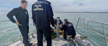 Poliţiştii de frontieră au salvat 17 sturioni care fusese prinşi în plase ilegale în Marea Neagră – VIDEO