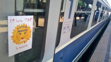”Trenurile Soarelui” vor intra în circulaţie începând din 12 iunie