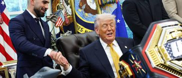 „Nu-i rău, nu-i aşa?…”: Donald Trump dezvăluie scena luptei de MMA organizate de UFC pe peluza Casei Albe