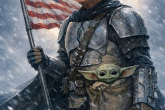 Casa Albă publică o imagine cu Trump în rolul Mandalorianului pentru a sărbători Ziua Star Wars