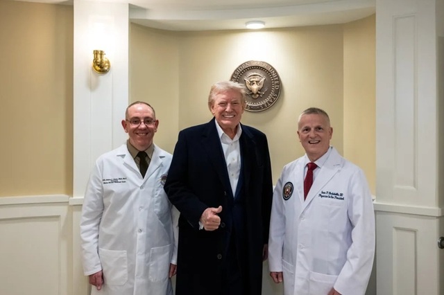 Casa Albă anunţă că Trump urmează să efectueze controlul anual de sănătate la 26 mai