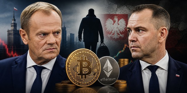 Un magnat fugar şi milioane în criptomonede – scandalul din Polonia care alimentează conflictul dintre Tusk şi Nawrocki