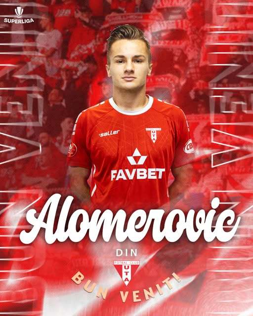 Superliga: Macedoneanul Din Alomerovic şi-a prelungit contractul cu UTA Arad