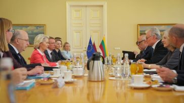 Atacurile cu drone ale Moscovei în ţările baltice caută să ”destabilizeze” democraţiile europene, acuză Ursula von der Leyen la Vilnius, după o întâlnire cu preşedinţii Lituaniei, Letoniei şi Estoniei