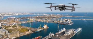 Sistem anti-dronă introdus în Portul Constanţa – Permite localizarea aeronavei şi a poziţiei pilotului, dar şi preluarea controlată a dronei şi redirecţionarea către o zonă sigură