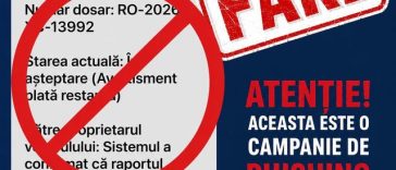 Autoritatea pentru Digitalizarea României atrage atenţia asupra unei campanii de phishing care vizează utilizatorii platformei Ghişeul.ro