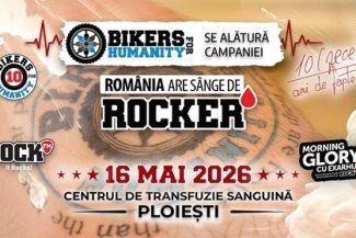 Bikers for Humanity organizează acţiunea anuală de donare de sânge la Centrul De Transfuzie Sanguină de la Ploieşti