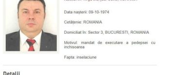 Fost comisar de poliţie, urmărit internaţional pentru că se sustrăgea executării pedepsei cu închisoarea, adus în ţară din Marea Britanie / A fost dat în urmărire în urmă cu aproape zece ani / Şi-a înşelat fostul socru cu 1,2 milioane de euro