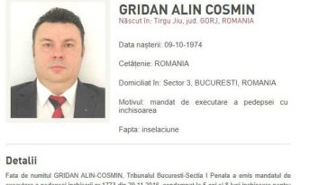 Fost comisar de poliţie, urmărit internaţional pentru că se sustrăgea executării pedepsei cu închisoarea, adus în ţară din Marea Britanie / A fost dat în urmărire în urmă cu aproape zece ani / Şi-a înşelat fostul socru cu 1,2 milioane de euro