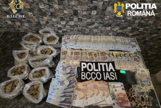 Cocaină vândută într-o vulcanizare din Iaşi/ Clienţii cumpărau cocaină cu 500 de lei gramul/ Cinci persoane au fost arestate pentru trafic de droguri – FOTO