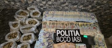 Cocaină vândută într-o vulcanizare din Iaşi/ Clienţii cumpărau cocaină cu 500 de lei gramul/ Cinci persoane au fost arestate pentru trafic de droguri – FOTO