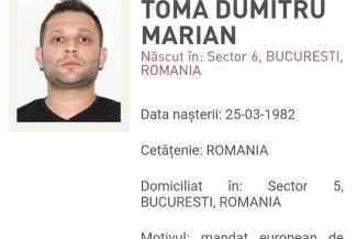 Un bărbat care a întors maşina pe linia continuă, într-o intersecţie din Bucureşti, oprit de poliţişti / Aceştia au constatat că este urmărit internaţional pentru furturi comise în Austria / De aproape doi ani era căutat de anchetatori