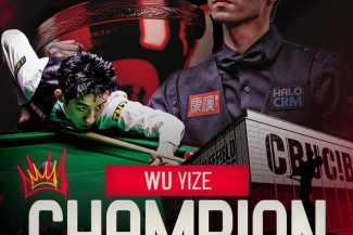 Wu Yize a câştigat Campionatul Mondial de Snooker, la 22 de ani, el este al doilea cel mai tânăr câştigător al titlului mondial din istorie