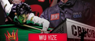 Wu Yize a câştigat Campionatul Mondial de Snooker, la 22 de ani, el este al doilea cel mai tânăr câştigător al titlului mondial din istorie