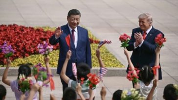 Trump îi promite lui Xi, la Beijing, într-o adevărată luare cu asalt conciliantă, un ”viitor fabulos” al relaţiilor SUA cu China