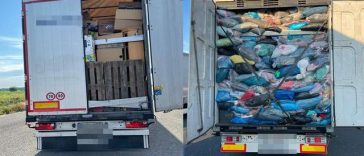 Amplă acţiune pentru prevenirea transferurilor ilegale de deşeuri – Camioane scanate în premieră cu raze X / Aproape 100.000 de kilograme de deşeuri, neprimite în ţară / Amenzi aplicate pentru încălcarea legii