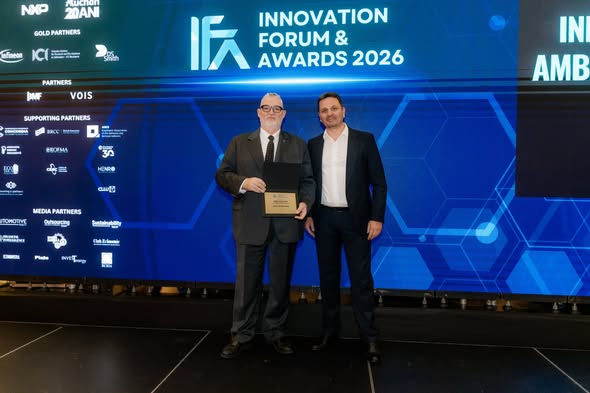 Adrian-Victor Vevera, director general ICI Bucuresti, primi premiul Innovation Ambassador la Innovation Forum Awards 2026, Bucuresti, 18 iunie 2026