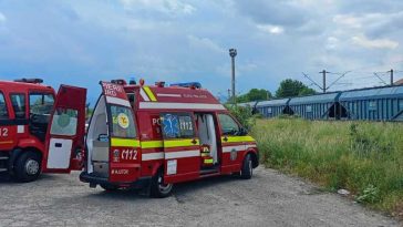 Neamț: Copil de 12 ani, la spital, după ce s-a electrocutat pe un vagon de tren, în gara Târgu-Neamț