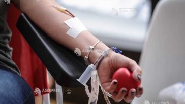 O nouă campanie de donare de sânge, pe 4 iunie, la Primăria Capitalei