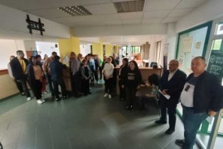 Harghita: Aproximativ 100 de angajați de la AJFP și Trezorerie au protestat spontan împotriva noii legi a salarizării