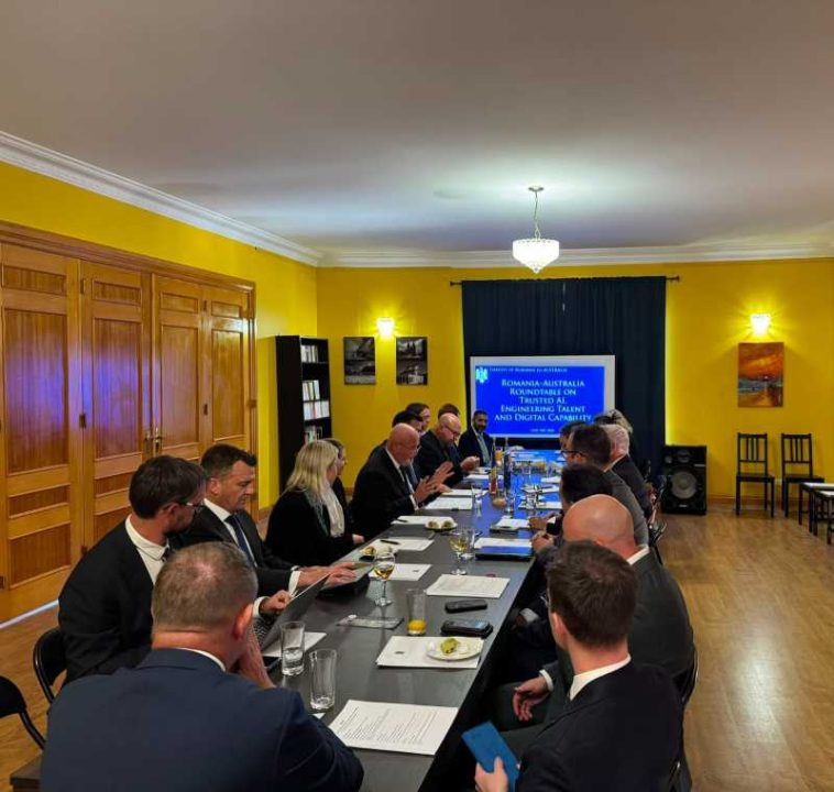 Reuniune la Ambasada României la Canberra privind cooperarea dintre România și Australia în domeniul IT și al inteligenței artificiale