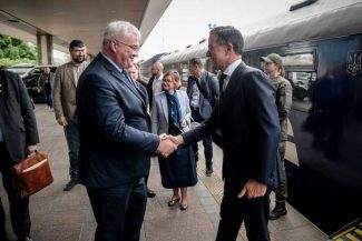 UPDATE #Ucraina: Secretarul general al NATO, Mark Rutte, în vizită surpriză la Kiev
