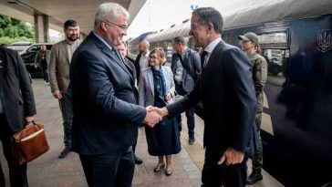UPDATE #Ucraina: Secretarul general al NATO, Mark Rutte, în vizită surpriză la Kiev