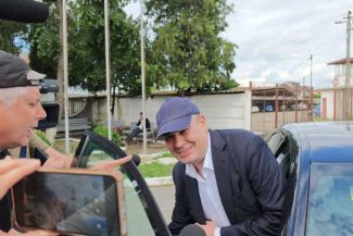 VIDEO Vrancea: Darius Vâlcov a fost eliberat din Penitenciarul Focșani
