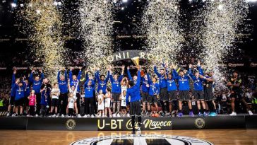 VIDEO Baschet masculin: U-BT Cluj-Napoca a câștigat al șaselea titlu consecutiv de campioană a României