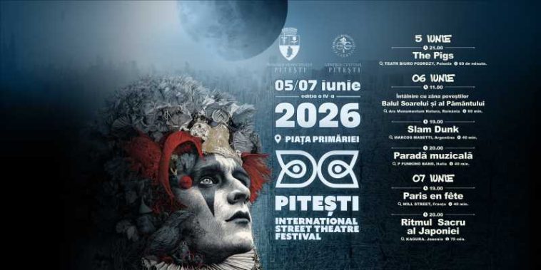 Argeș: Trupe din șase țări la Festivalul Internațional de Teatru în Stradă de la Pitești