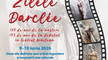 Brăila: Hariclea Darclée, omagiată la 166 de ani de la naștere și 145 de ani de la debutul pe scena brăileană