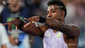Atletism: Americanul Noah Lyles, învingător în proba de 100 m la reuniunea Diamond League de la Roma
